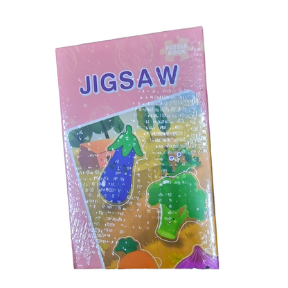 Osorterad puzzel bok för barn