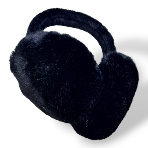 Öronmuffar med fuskpäls