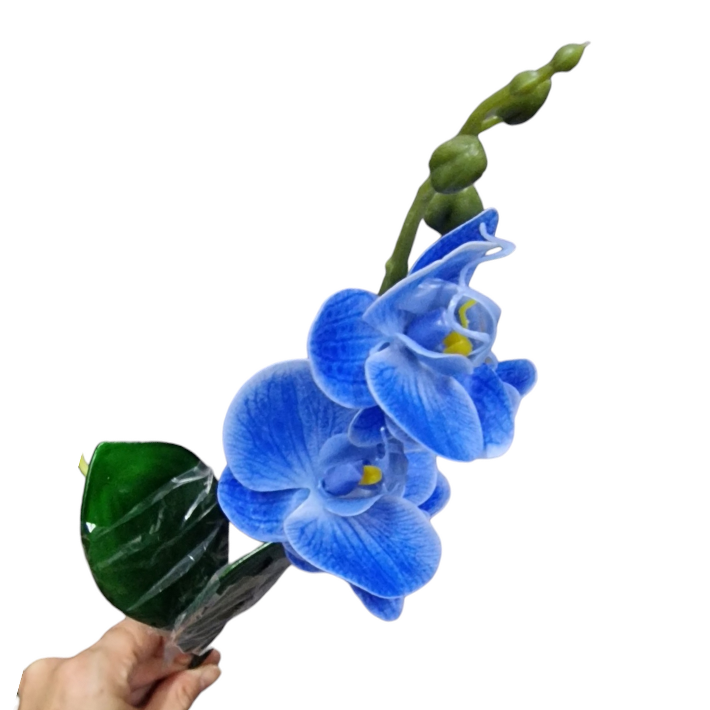 Enkel Orchidé plastblomma