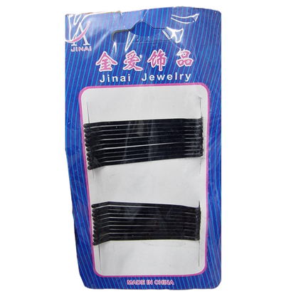 20pack svart hårnålar