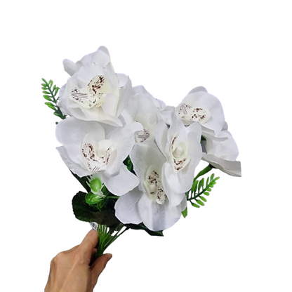 Orchidé plastblomma