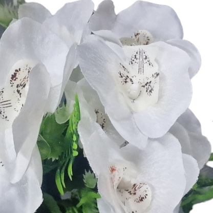 Orchidé plastblomma