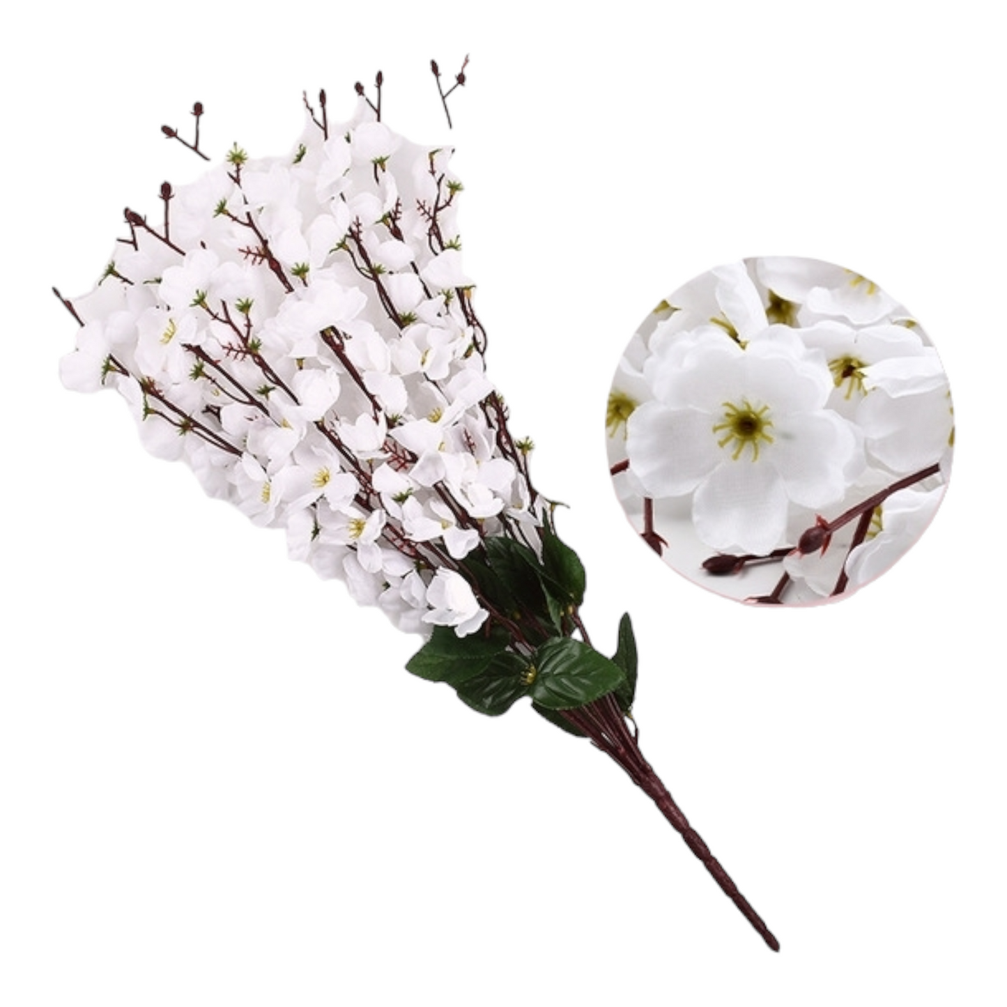 Körsbärsblomma kvist konstgjord 60cm