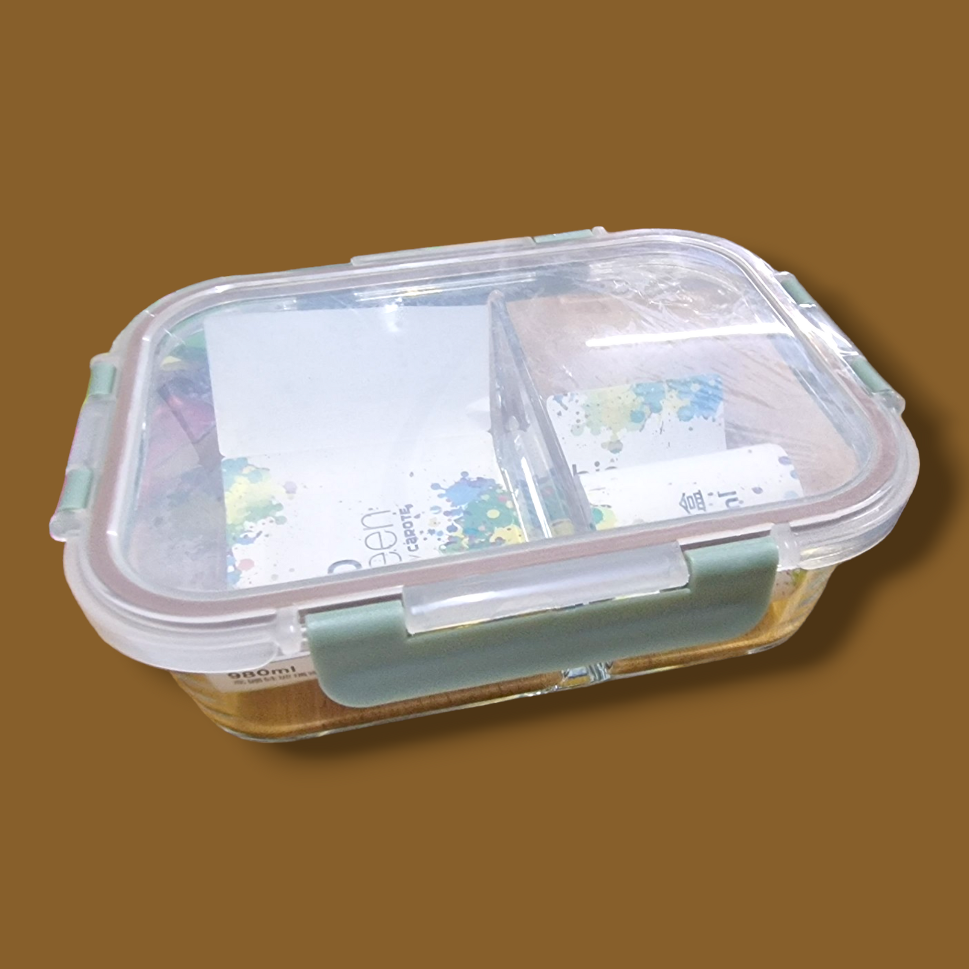 Förvaringslåda glas 2delar