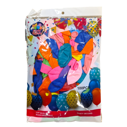 Ballonger 100pack neon 12"
