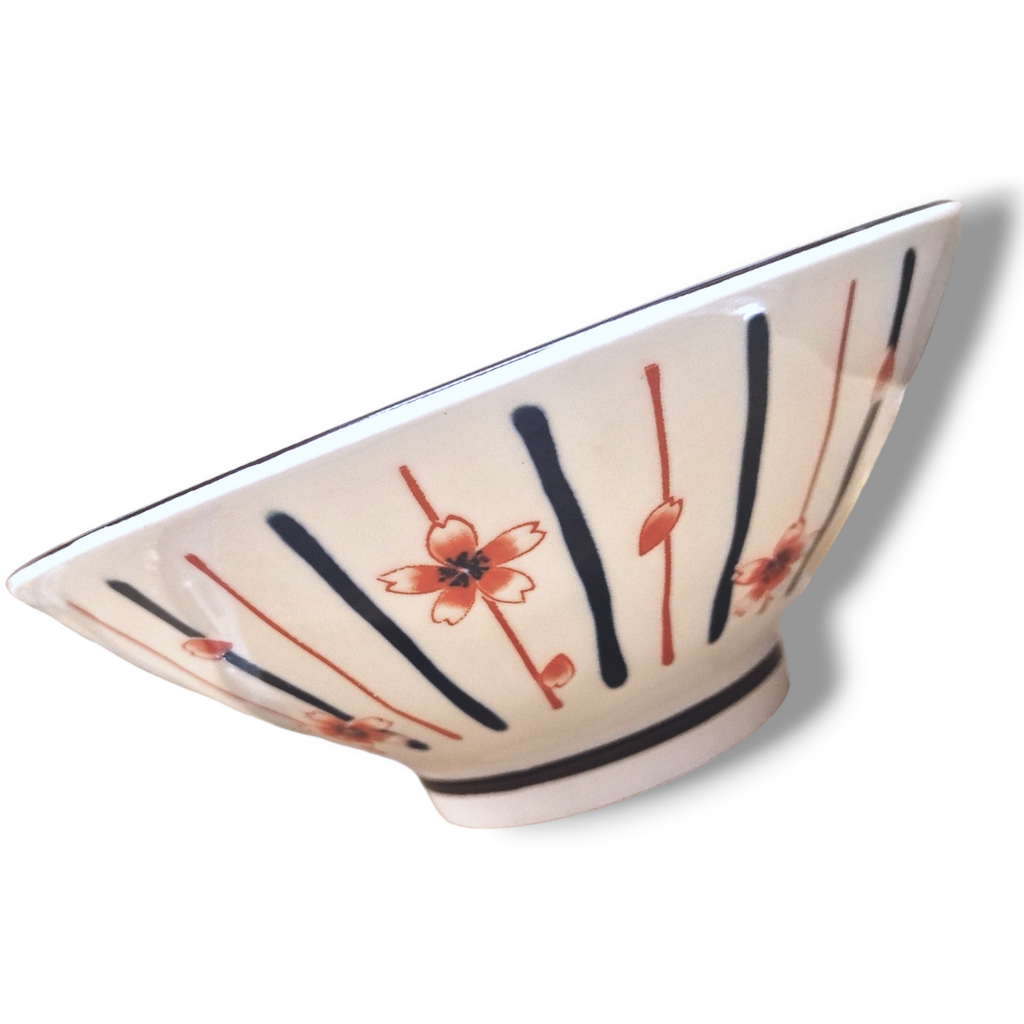 Ramen porslinskål flower 20,5cm