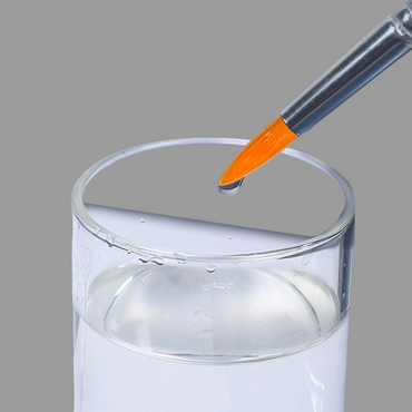 Vit Set av pensel 6-pack