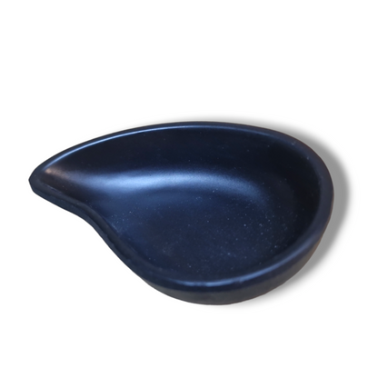 Skål svart melamine