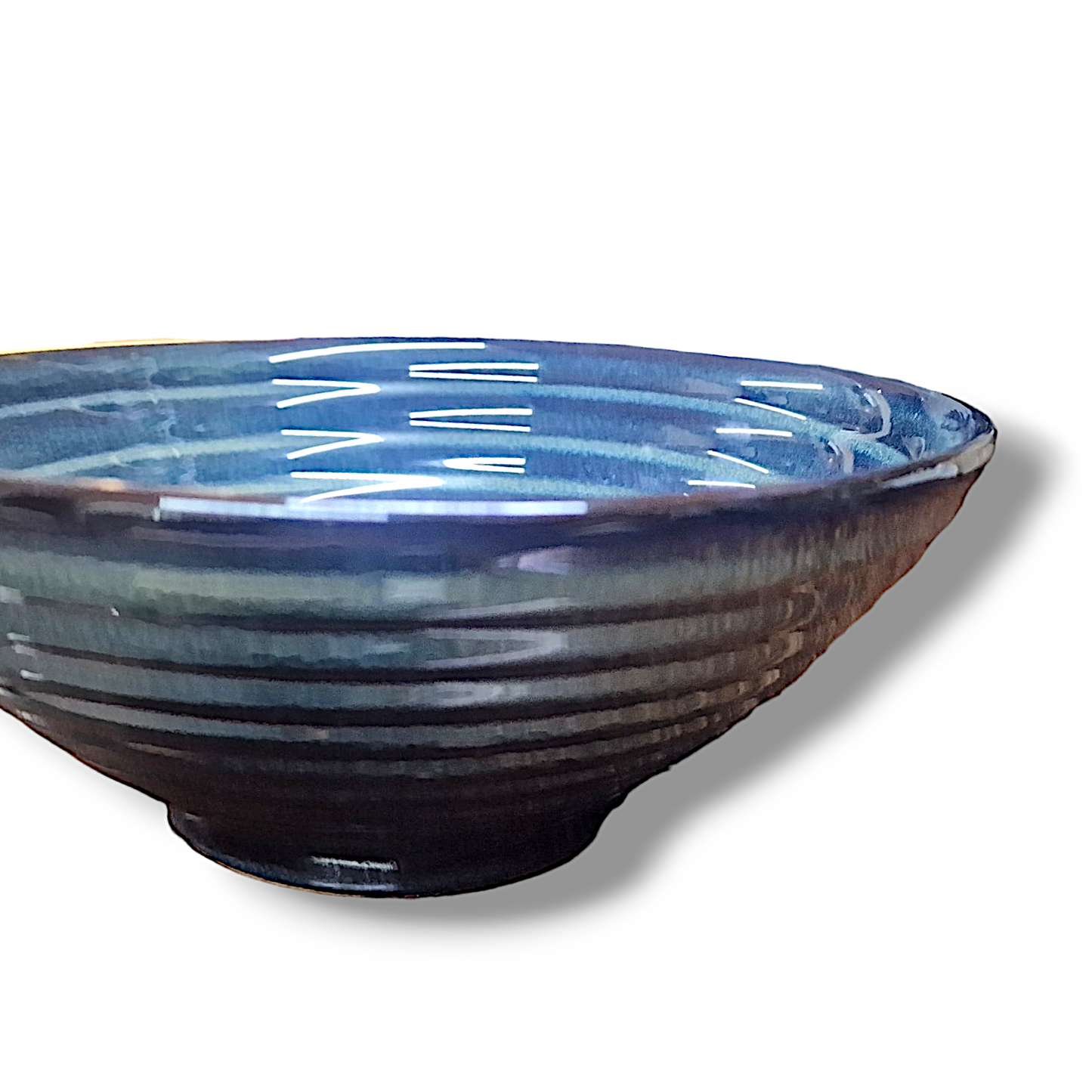 Ramenskål Spiral Ø21cm | H8cm (blå)