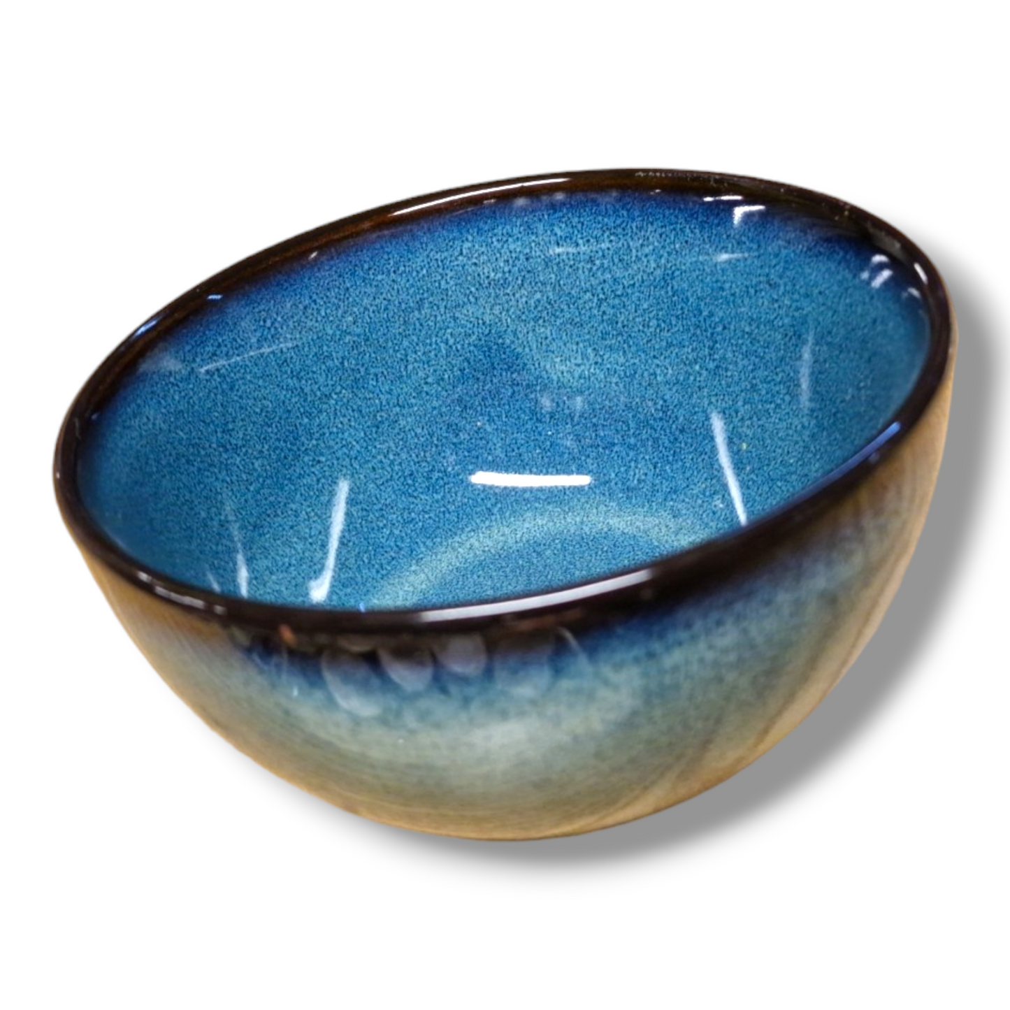 Lite skål blå