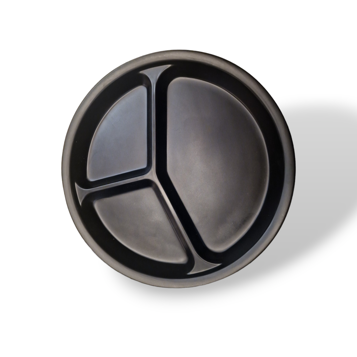 3 i 1 fat melamin 28Øx2cm (svart)