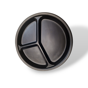 3 i 1 fat melamin 28Øx2cm (svart)