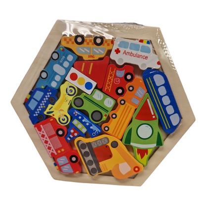 Puzzel för barn i trä, Osorterad