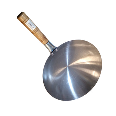 Stål Wokpanna med Trähandtag 40cmØ