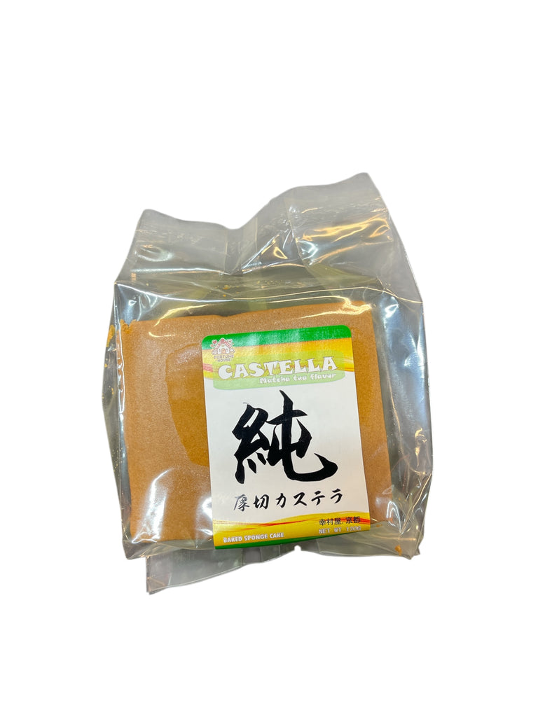 Japansk Sockerkaka 'Castella' Matcha 120g
