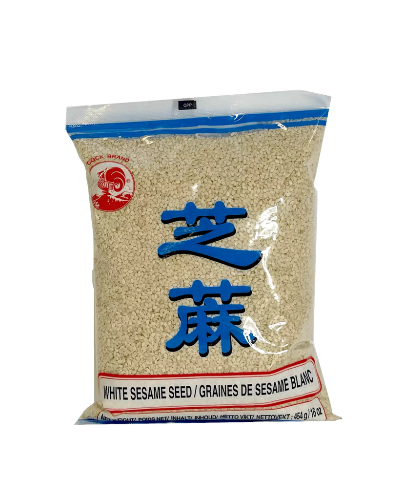 Rå vit sesamfrö 227g,COCK BRAND
