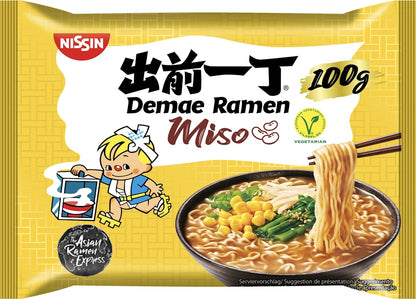 Miso Snabbnudlar 100g, Nissin