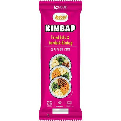 Fried Tofu & Burdock Kimbap 230g, Baba