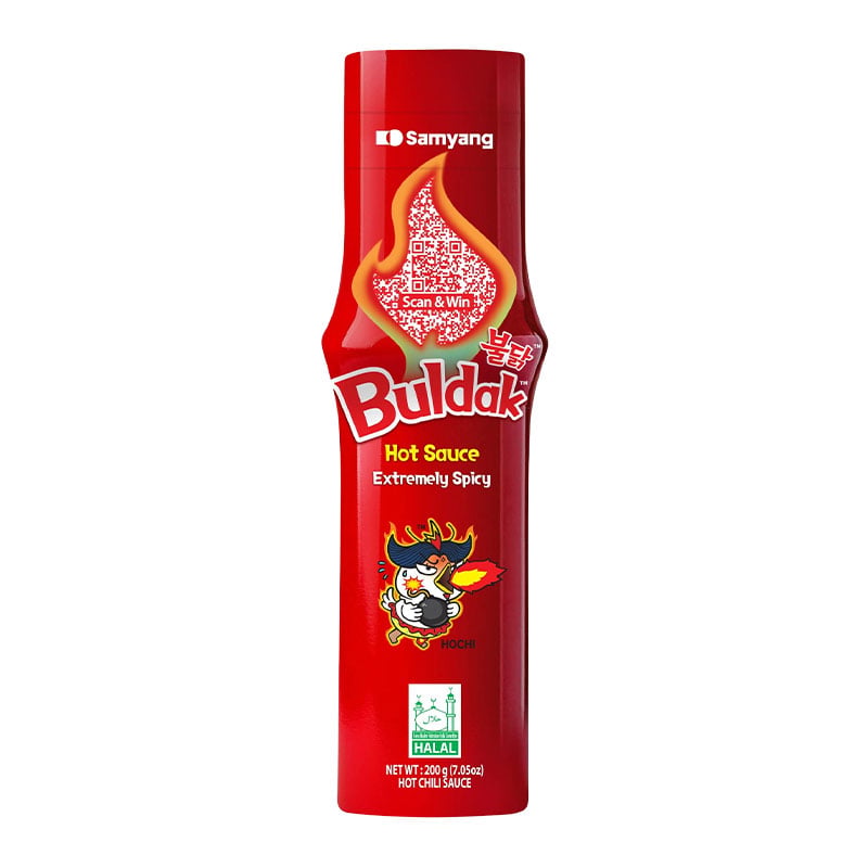 Buldaksås Extra Hot Chicken Flavour 165g, Samyang