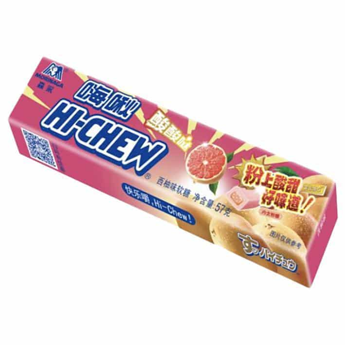Hi-Chew Grapefrukt 57g, Morinaga