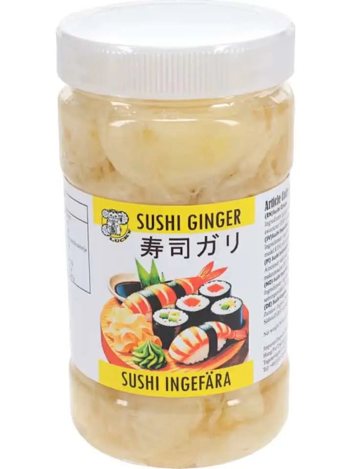 Sushi ingefära 340g, Lucky cat