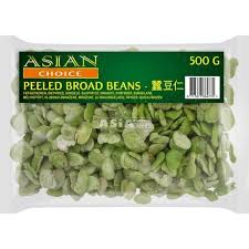 Frysta skalade Bondbönor 500g, Asian Choice