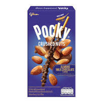 Pocky Mjölkchoklad med krossade mandlar