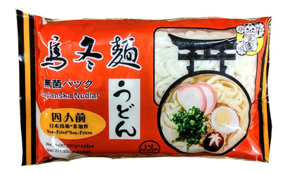 Japanska Udon Nudlar 200gx4