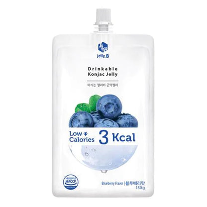 Konjac jelly Blueberry Drink 150ml, Jelly.B