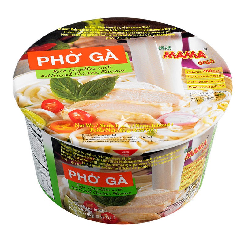 Pho GA Risnudlar 65g, MAMA