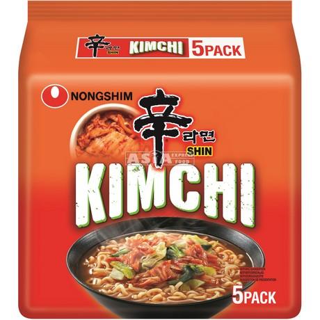 Kimchi Snabbnudlar 120g (5-pack), Nongshim