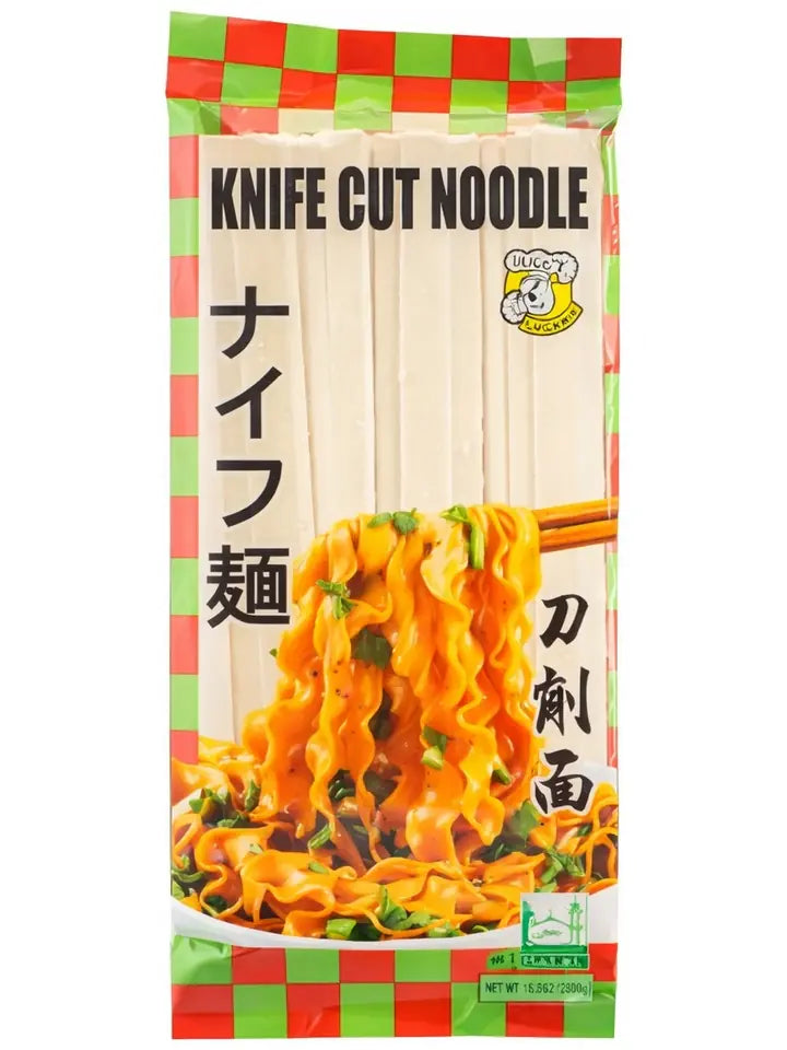 Knife Cut Nudlar 300g Lucky cat