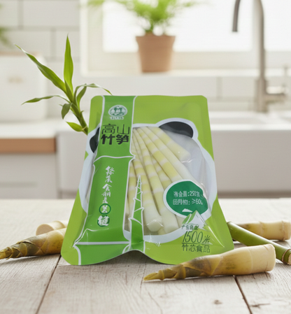 Bambuskott i saltlager 150g