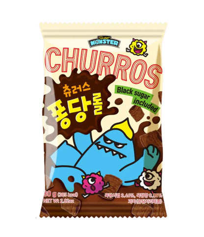 Sweet monster churros pongdangroll snack 80g