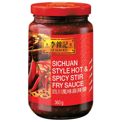 Sichuan stil stark och kryddig woksås 360g, LKK