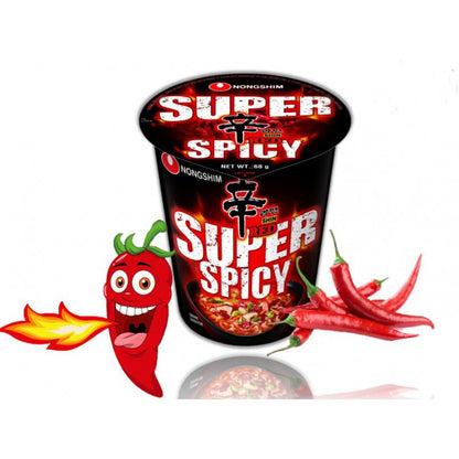Red Superspicy Koppnudlar 68g, Nongshim