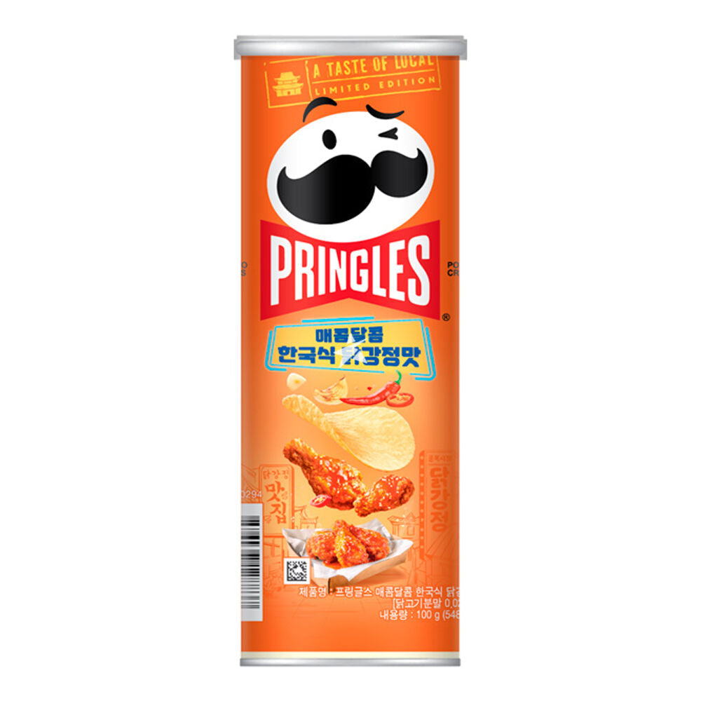 Sweet n'spicy korean fried chicken 100g, Pringles