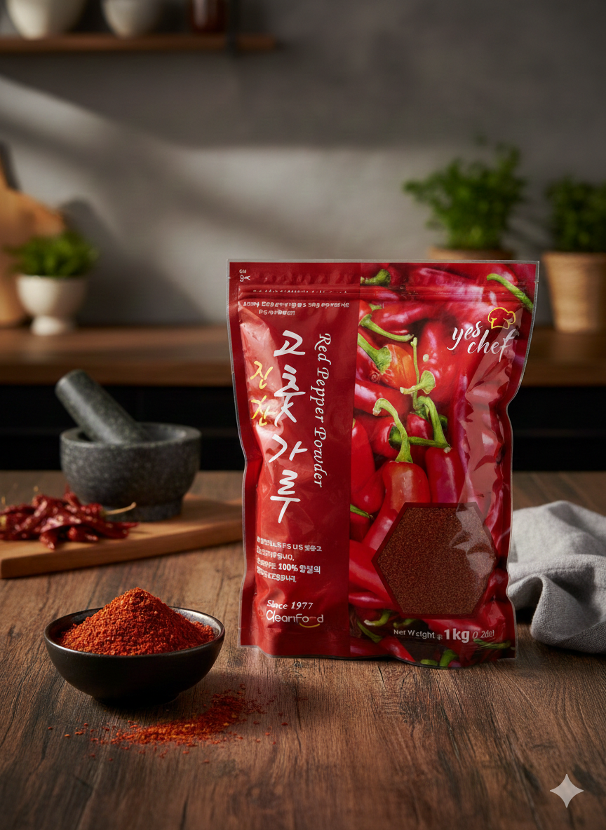 Gochugaru Koreansk Chili pulver 500g, kum Dong E