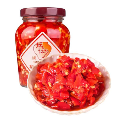 Picklad Chilisås (medium) 280g, Zhangshiji