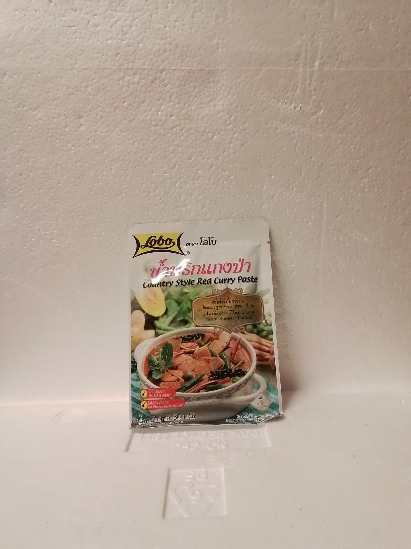 Country style Röd Curry pasta 50g, Lobo