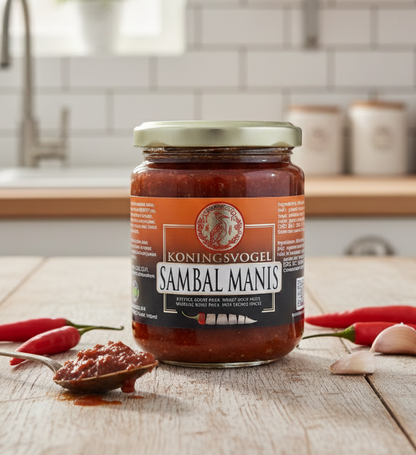Sambal Manis 280g, Koningsvogel