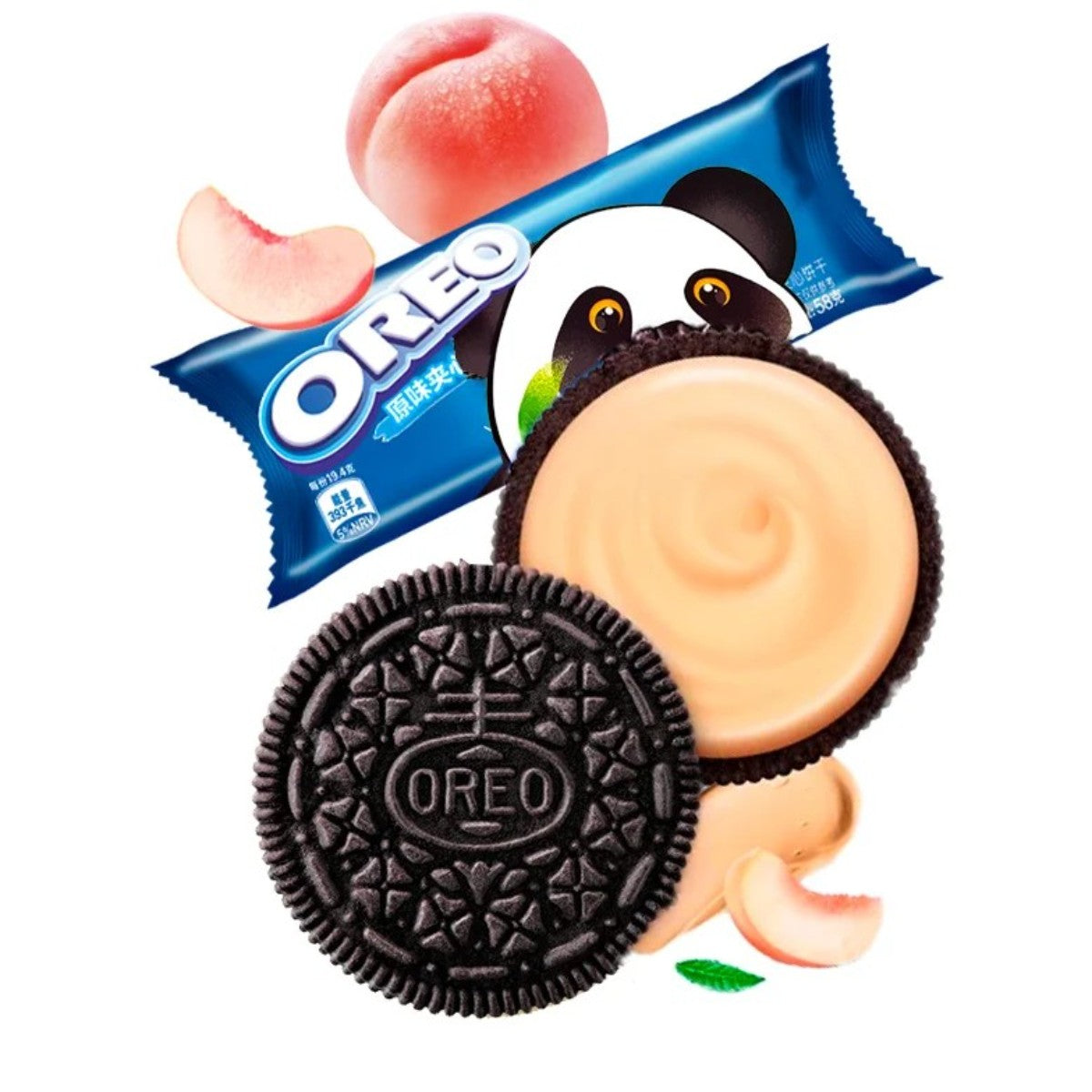 Oreo persika grönte 97g