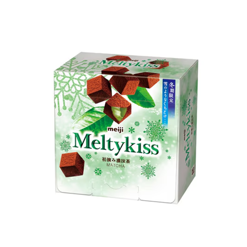 Meiji meltykiss matcha praliner
