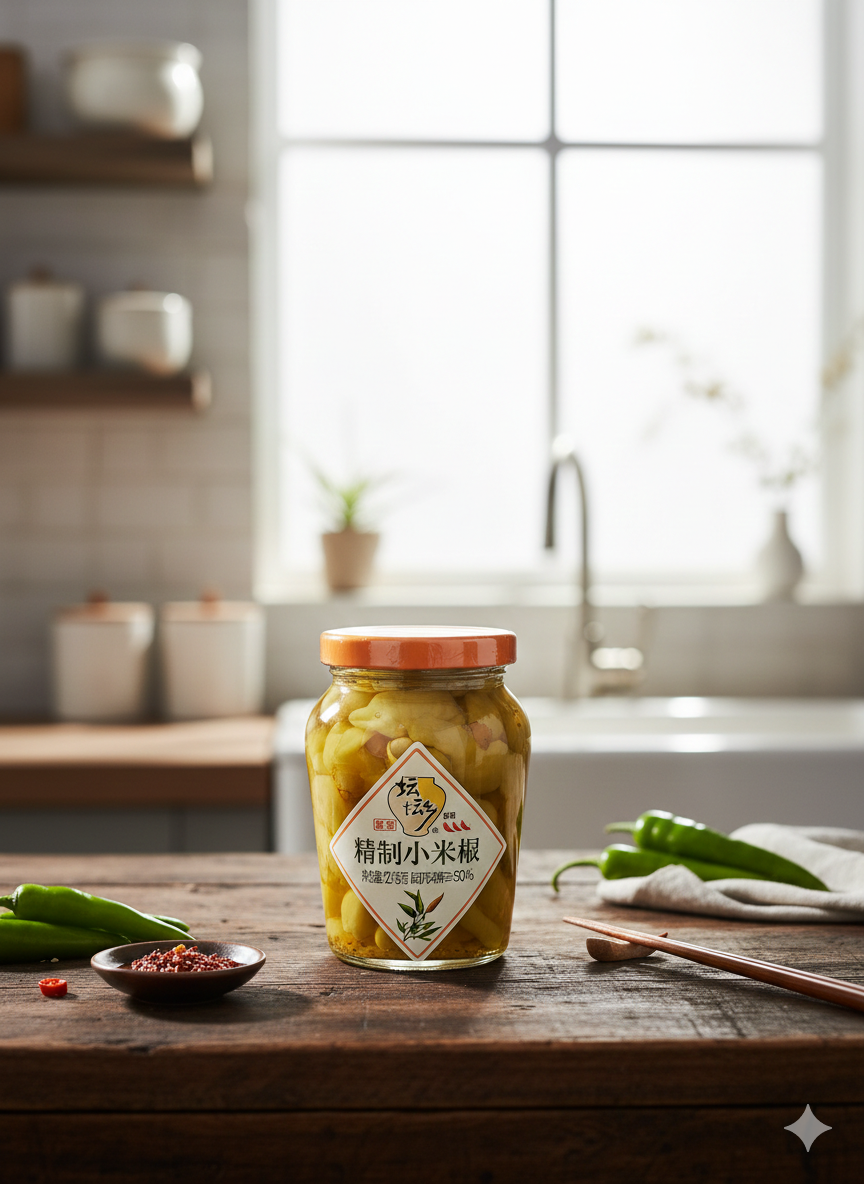 Inlagd Feferoni chlill (mini) 275g, TANTN XIANG