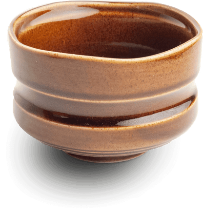 Brun Matcha teskål  Ø9,5 cm | H6cm