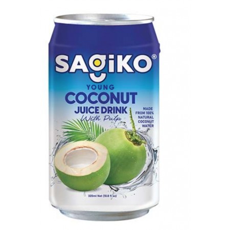 Sagiko Young Coconut Juice Drink 320ml
