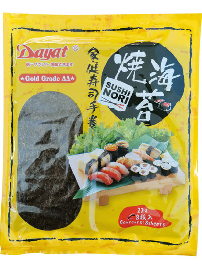 Sushi sjögräs 8 ark 22g, Dayat