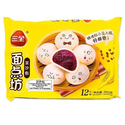 Buns med rödabönor 360g 12-pack, SanQuan