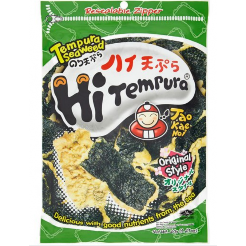 Tempura sjögräs orginal 40g, Tao kae noi