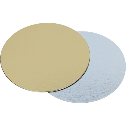 TÅRTBRICKA 25CM GULD/SILVER